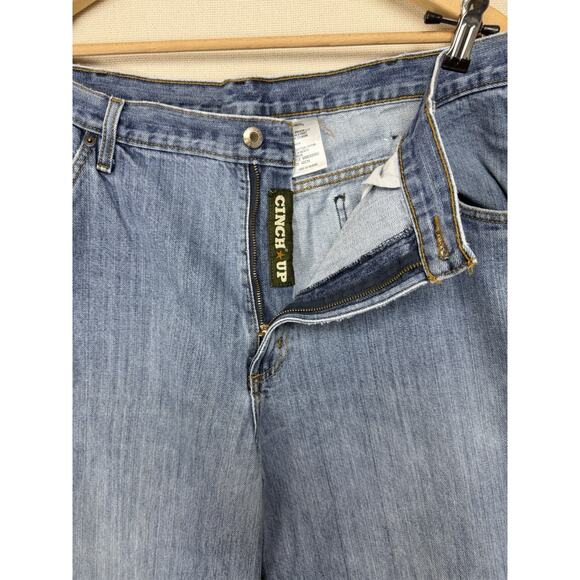 Cinch Jeans Men's Size 42 x 34 Denim 5 Pocket Western Work Jeans Distressed - Picture 6 of 16